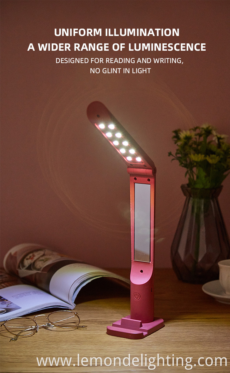 Adjustable Rechargeable LED Desk Lamp